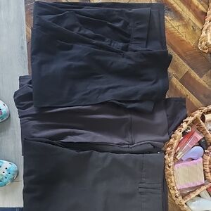 Old Navy Women's Black Capris & Jumpsuit Pants Bundle